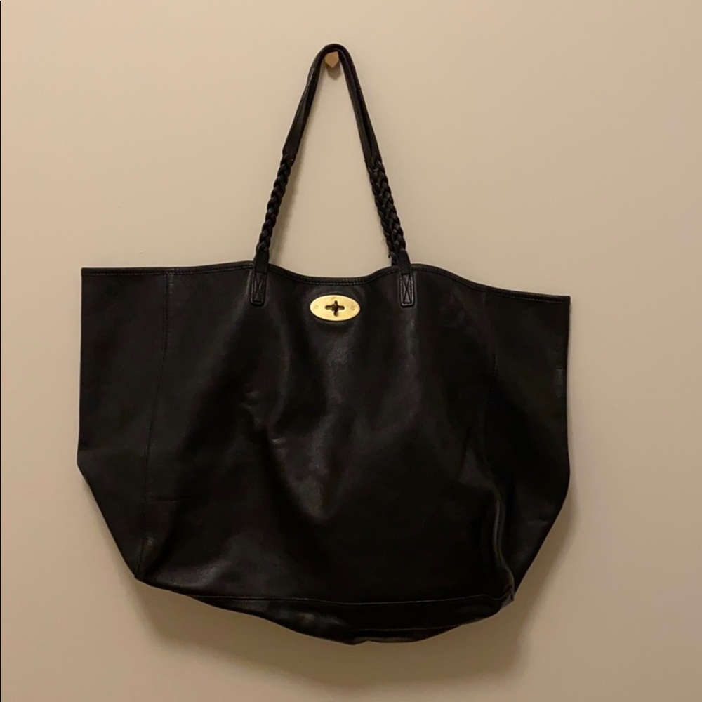 [Mulberry] Black Large Shopper Bag